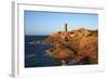 Pointe De Squewel and Mean Ruz Lighthouse-Tuul-Framed Photographic Print