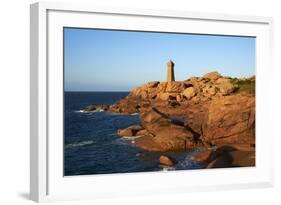 Pointe De Squewel and Mean Ruz Lighthouse-Tuul-Framed Photographic Print