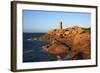 Pointe De Squewel and Mean Ruz Lighthouse-Tuul-Framed Photographic Print