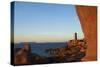 Pointe De Squewel and Mean Ruz Lighthouse-Tuul-Stretched Canvas