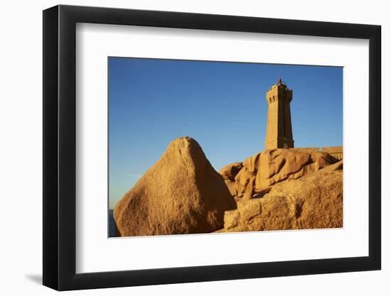 Pointe De Squewel and Mean Ruz Lighthouse-Tuul-Framed Photographic Print