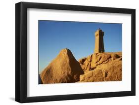 Pointe De Squewel and Mean Ruz Lighthouse-Tuul-Framed Photographic Print