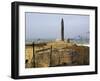 Pointe Du Hoc, Site of D-Day Landings in June 1944 During Second World War, Omaha Beach, France-David Hughes-Framed Photographic Print