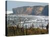 Pointe Du Hoc, Site of D-Day Landings in June 1944 During Second World War, Omaha Beach, France-David Hughes-Stretched Canvas