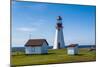 Pointe Riche Lighthouse, Port Au Choix, Newfoundland, Canada, North America-Michael Runkel-Mounted Photographic Print