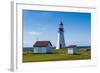 Pointe Riche Lighthouse, Port Au Choix, Newfoundland, Canada, North America-Michael Runkel-Framed Photographic Print