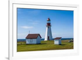 Pointe Riche Lighthouse, Port Au Choix, Newfoundland, Canada, North America-Michael Runkel-Framed Photographic Print