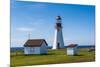 Pointe Riche Lighthouse, Port Au Choix, Newfoundland, Canada, North America-Michael Runkel-Mounted Photographic Print