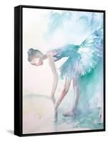 Pointe Shoes-Aimee Del Valle-Framed Stretched Canvas