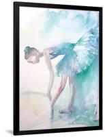 Pointe Shoes-Aimee Del Valle-Framed Art Print