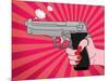 Pointed Gun-Mark Ashkenazi-Mounted Giclee Print