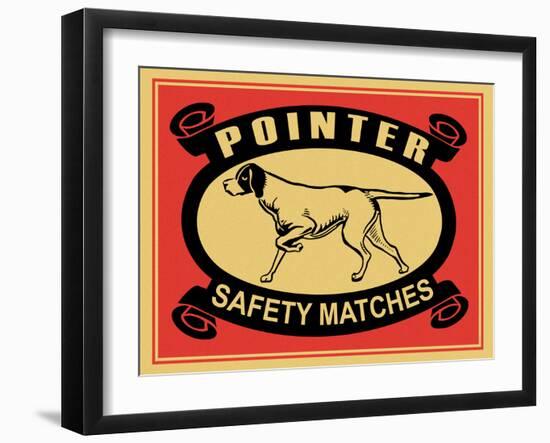 Pointer Safety Matches-Mark Rogan-Framed Art Print