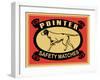 Pointer Safety Matches-Mark Rogan-Framed Art Print