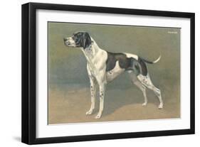 Pointer-null-Framed Art Print