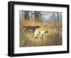 Pointers in a Landscape-Eugene Petit-Framed Giclee Print