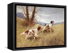 Pointers-Eugene Petit-Framed Stretched Canvas