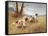 Pointers-Eugene Petit-Framed Stretched Canvas