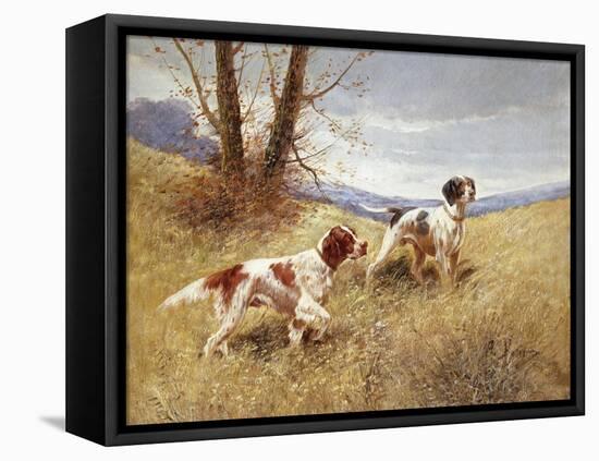 Pointers-Eugene Petit-Framed Stretched Canvas