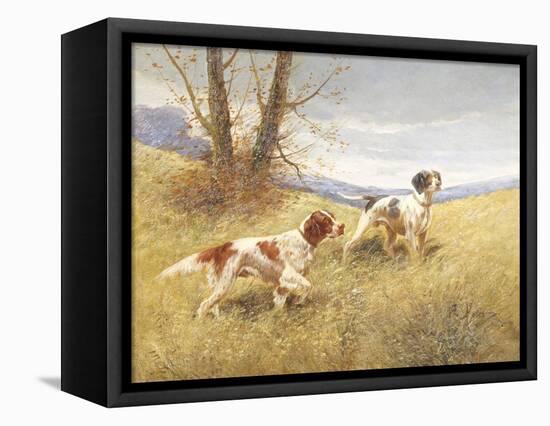 Pointers-Eugene Petit-Framed Stretched Canvas