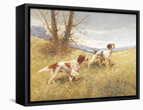 Pointers-Eugene Petit-Framed Stretched Canvas