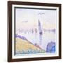 Pointillism III-Steve Hunziker-Framed Art Print