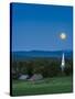 Pointing at the Moon-Michael Blanchette Photography-Stretched Canvas