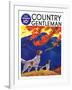 "Pointing to the Pheasant," Country Gentleman Cover, November 1, 1937-Paul Bransom-Framed Giclee Print