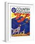 "Pointing to the Pheasant," Country Gentleman Cover, November 1, 1937-Paul Bransom-Framed Giclee Print