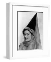 Pointy Medieval Hat-null-Framed Art Print