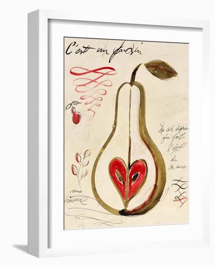 Poire III-Susan Gillette-Framed Giclee Print