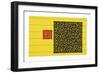 Poise on Yellow Field-Alex Dunn-Framed Giclee Print