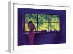 Poise-Simon Cook-Framed Giclee Print