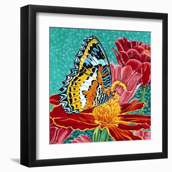 Poised Butterfly I-Carolee Vitaletti-Framed Art Print