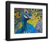 Poised Peacock #1-null-Framed Art Print