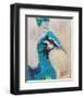 Poised-null-Framed Art Print