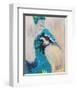 Poised-null-Framed Art Print