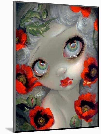 Poisonous Beauties III: Opium Poppy-Jasmine Becket-Griffith-Mounted Art Print