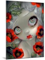 Poisonous Beauties III: Opium Poppy-Jasmine Becket-Griffith-Mounted Art Print