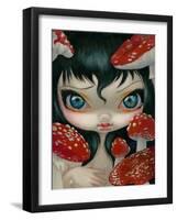 Poisonous Beauties VI: Fly Agaric-Jasmine Becket-Griffith-Framed Art Print