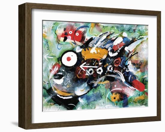 Poisson député-Pierre David-Framed Art Print