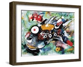 Poisson député-Pierre David-Framed Art Print