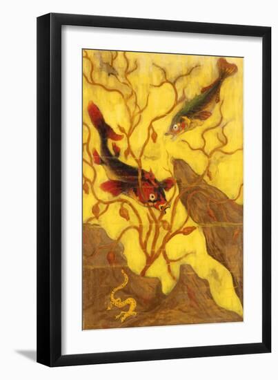 Poissons, and Crustaces, 1902-Paul Ranson-Framed Giclee Print