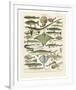 Poissons II-Adolphe Millot-Framed Art Print