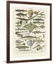 Poissons II-Adolphe Millot-Framed Giclee Print