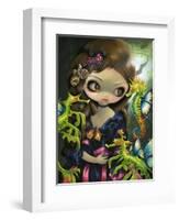 Poissons Volants L Hippocampe-Jasmine Becket-Griffith-Framed Art Print