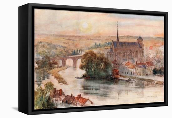 Poitiers-Herbert Menzies Marshall-Framed Stretched Canvas
