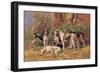 Poitou Hounds-Baron Karl Reille-Framed Art Print