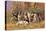 Poitou Hounds-Baron Karl Reille-Stretched Canvas