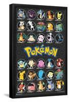 Pokémon - All Time Favorites-Trends International-Framed Poster