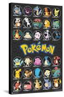 Pokémon - All Time Favorites-Trends International-Stretched Canvas